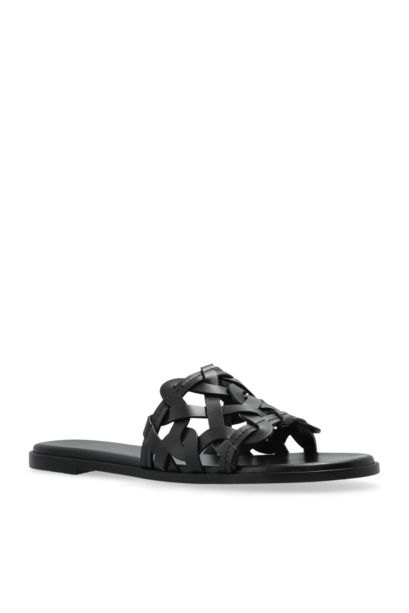 Gianvito Rossi Leather slides Amalfi | Women's Shoes | Vitkac